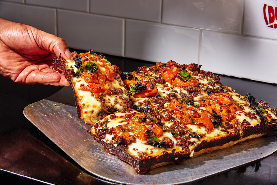 Detroit Pizza, Down North, pizzeria, Philadelphia, Pennsylvania