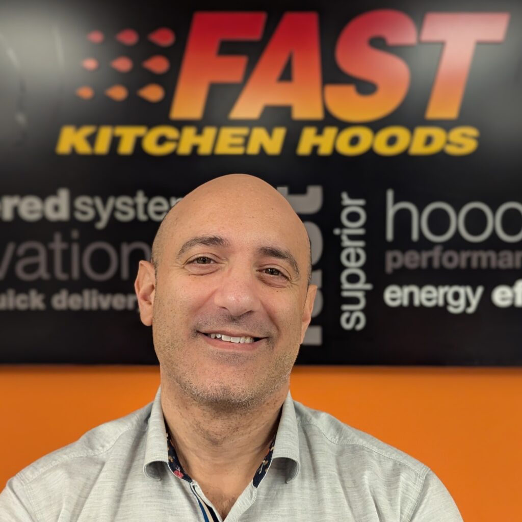 Sandro Masciotra, sales manager of Fast Kitchen Hood, Inc.