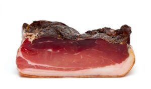 speck, cured meat
