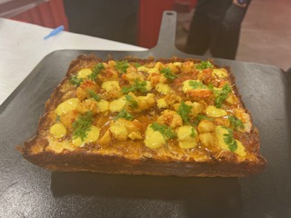 Ryan Ososky, Chef/Owner at LA-based DTown Pizzeria, has won the Pan Division at International Pizza Challenge during Pizza Expo in Las Vegas with a Spanish-inspired pizza featuring a lobster rossejat. It using fideos cooked in lobster stock and smoked paprika. The lobster was finished in lobster stock, butter, saffron, lemon and tomato concassee and garnished with Saffron aioli and chervil.
